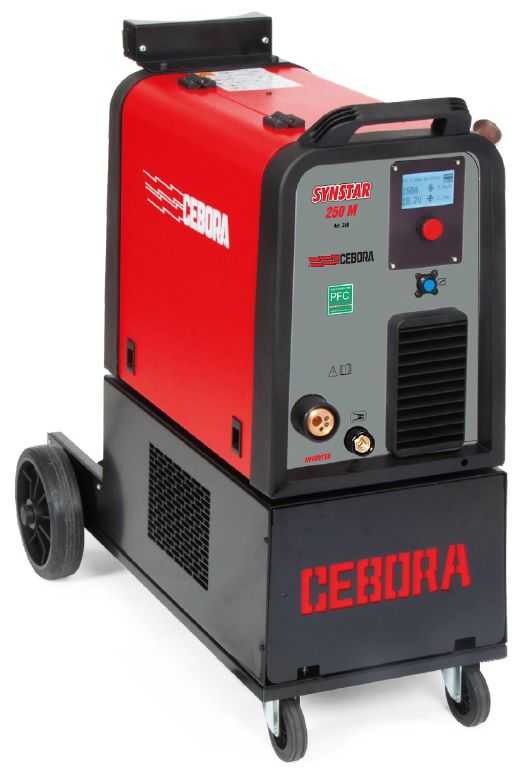 Cebora 358.04 Cebora Synstar 250М + полный комплект (Pulse, D.Pulse и т.д + горелка) Полуавтоматическая сварка MIG/MAG и MMA фото, изображение